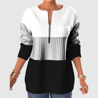 ORNELLE- Stylischer pullover in Schwarz