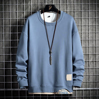 THEO - Modisch gefütterte Sweatshirts aus Baumwolle in Blau