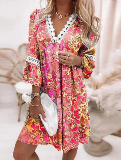 Lisa | Damen Freizeitkleid mit Elegantem Design