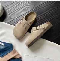 Jack | Herren Lässig Slip-on Clog Sandalen in Grau
