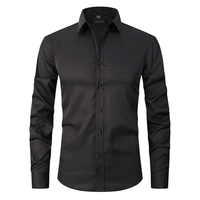 Felix™ - Knitterfreies Hemd in Schwarz