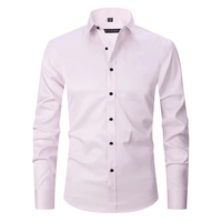 Felix™ - Knitterfreies Hemd in Rosa