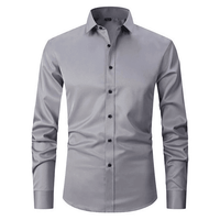 Felix™ - Knitterfreies Hemd in Grau