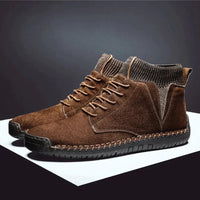 Klassische Stiefel für Männer-LUCA in Braun