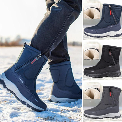 Lexer | Modische Mesh Mid-Calf Schneestiefel