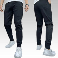 Tommaso | Premium Stretch Cargohose in Schwarz