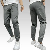 Tommaso | Premium Stretch Cargohose in Dunkelgrau