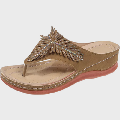 Chestnut - Elegante und bequeme Damensandalen für höchsten Tragekomfort