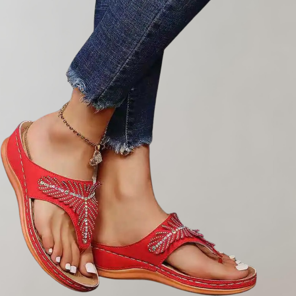 Chestnut - Elegante und bequeme Damensandalen für höchsten Tragekomfort