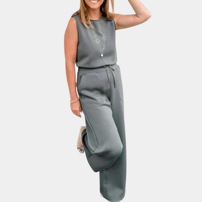 Daliah - Luxuriöses komfortables zweiteiliges Damen-Outfit