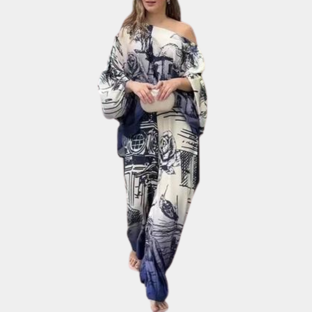 Dona - Stilvolles und schickes dreiteiliges Set für Damen