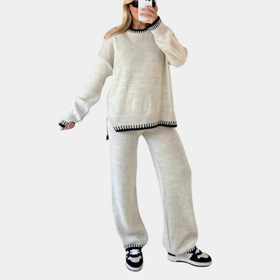 Eloisa - Elegantes zweiteiliges Strickset für Damen