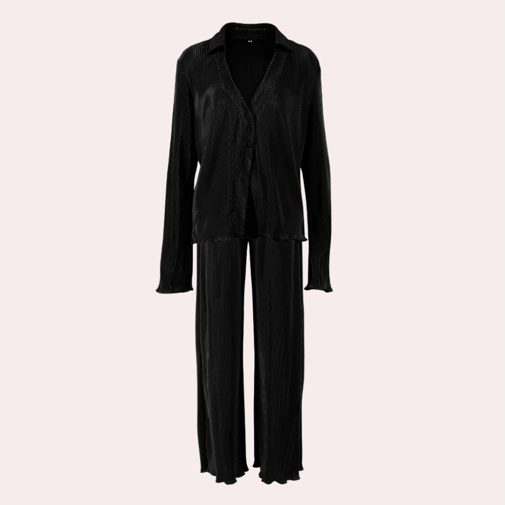 Evita - Elegantes zweiteiliges Damenset für einen raffinierten Look