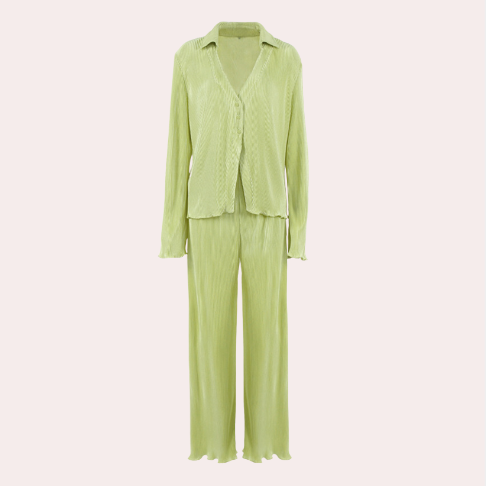 Evita - Elegantes zweiteiliges Damenset für einen raffinierten Look