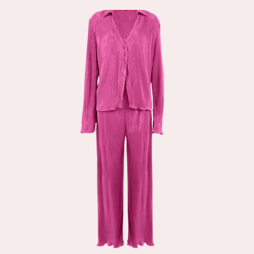 Evita - Elegantes zweiteiliges Damenset für einen raffinierten Look