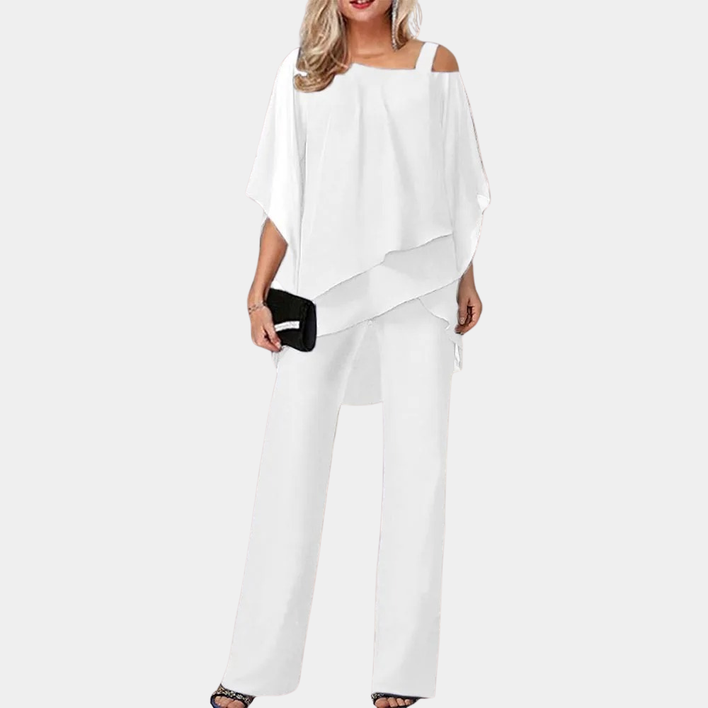 Stylisches 2-teiliges Damen-Outfit für einen modernen Look