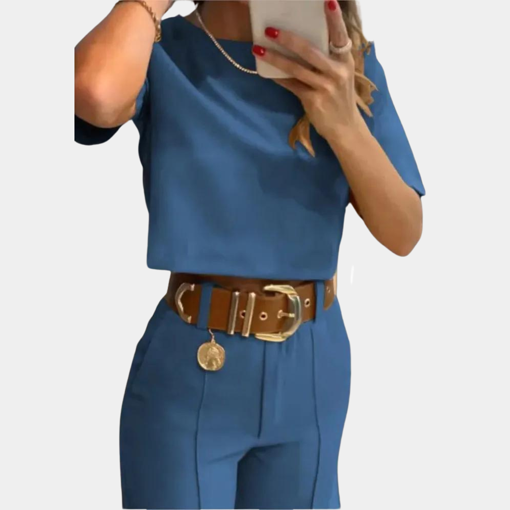 Schickes 2-teiliges Damenset für einen raffinierten Look