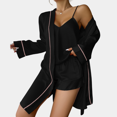 Schickes Damen-Pyjama-Set für luxuriösen Komfort