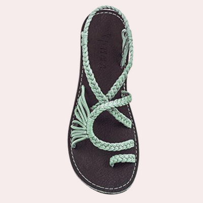 Lebendige und elegante Strandsandalen für Frauen