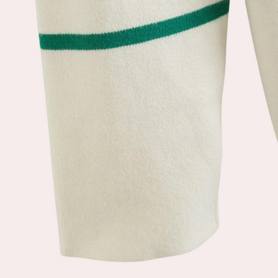 Gestreifter Pullover in Übergröße für Damen - Komfort und Stil in einem!