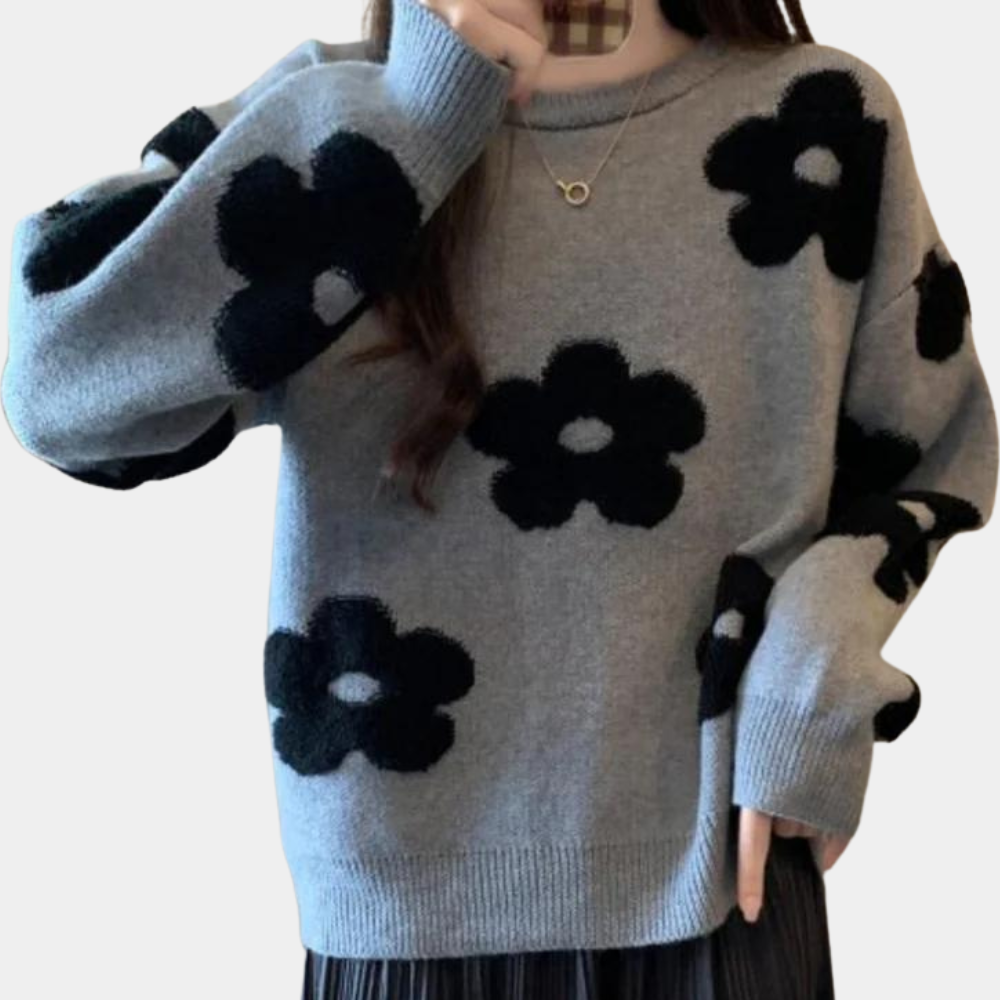 Celina - Luxuriöser, komfortabler Pullover für Frauen mit reichhaltiger Stricktextur