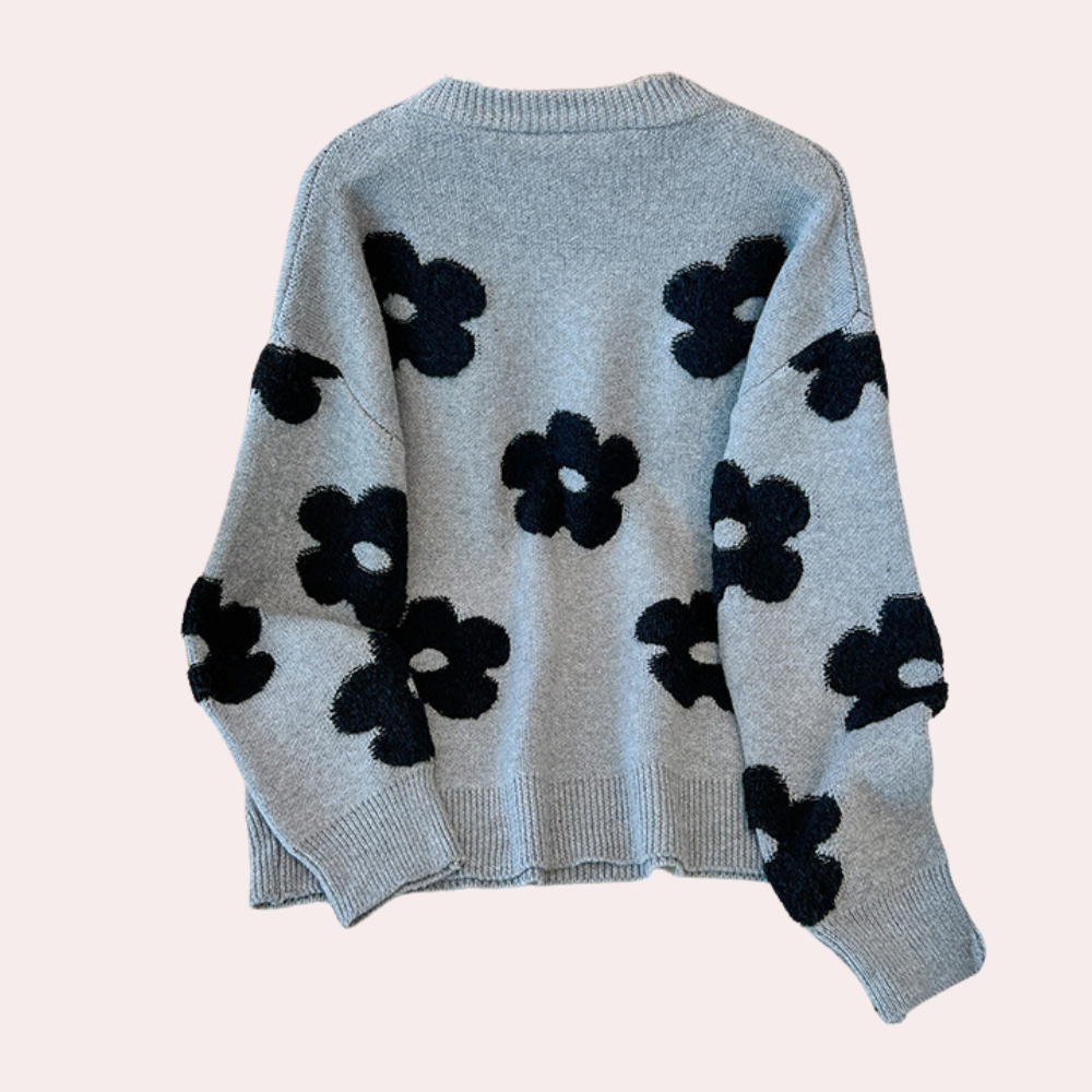 Celina - Luxuriöser, komfortabler Pullover für Frauen mit reichhaltiger Stricktextur