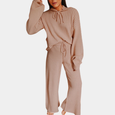 Kristina - Elegantes, luxuriöses, 2-teiliges Strick-Set für Damen