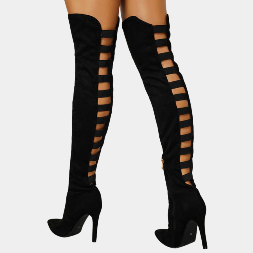 Elegante Overknee-Damenstiefel für einen eleganten Look