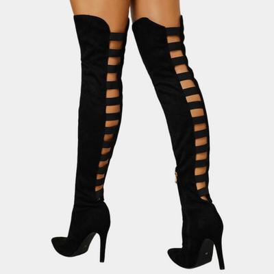 Elegante Overknee-Damenstiefel für einen eleganten Look