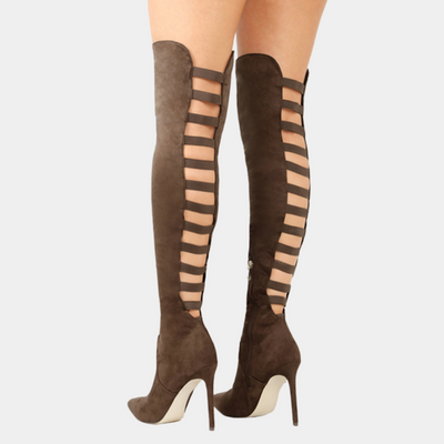 Elegante Overknee-Damenstiefel für einen eleganten Look