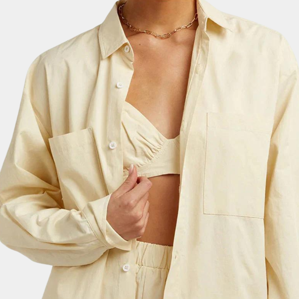 Trendiges dreiteiliges Set für Frauen im Casual Style