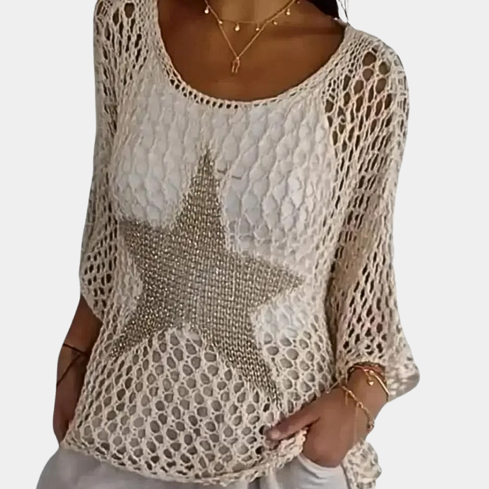 Eleganter Damenstrickpullover für einen luxuriösen Look