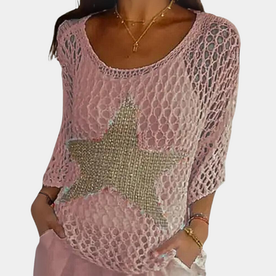 Eleganter Damenstrickpullover für einen luxuriösen Look