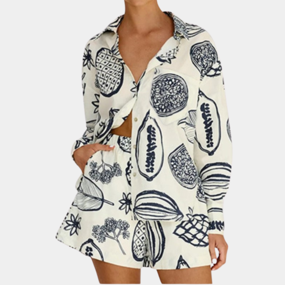 Modisches und trendiges Damenset mit einzigartigen Prints