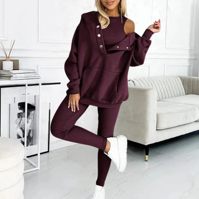 Casca - Luxuriöses dreiteiliges Komfort-Set für Frauen