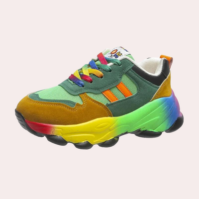 Henriette - Stilvolle mehrfarbige Damenschuhe