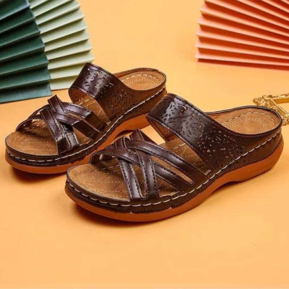 Willa - Schicke Retro-Sandalen für Frauen