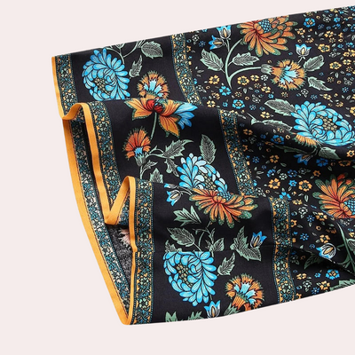 Courtney - Bohemian Blossom Elegance Langarm-Strickjacke