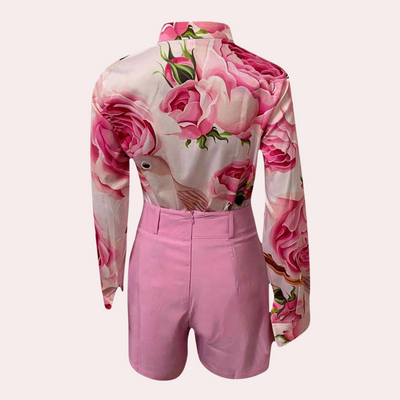 Ora - Stylisches und erfrischendes Sommerset mit Bluse und Shorts