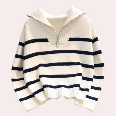 Judit - Eleganter Damenpullover im Vintage-Stil