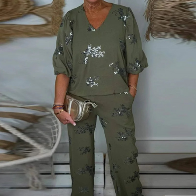 Nadija - Elegantes 2-teiliges Damen-Outfit für den modernen Stil