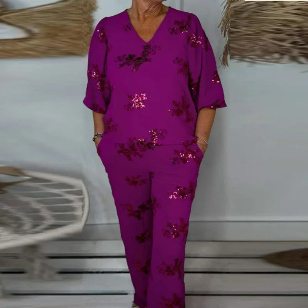 Nadija - Elegantes 2-teiliges Damen-Outfit für den modernen Stil