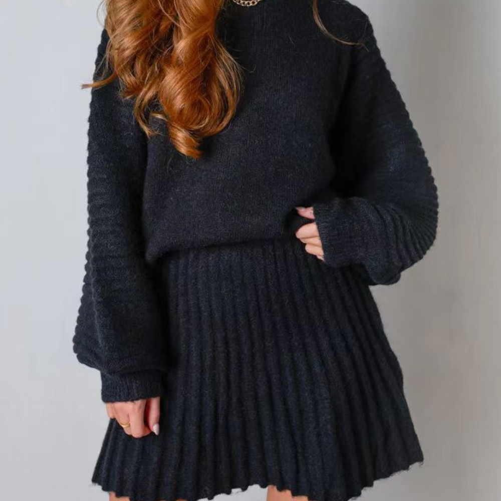 Norra - Schickes Wildleder 2-tlg. Set für Frauen