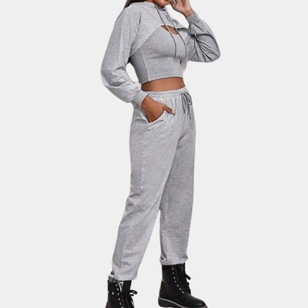 Daciana - Luxuriöses 3-teiliges Damenset für einen raffinierten Look