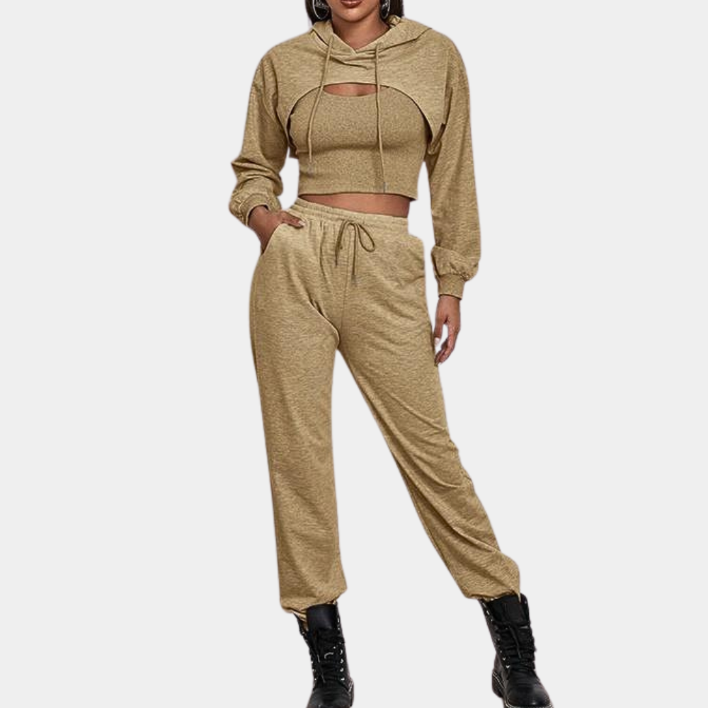 Daciana - Luxuriöses 3-teiliges Damenset für einen raffinierten Look