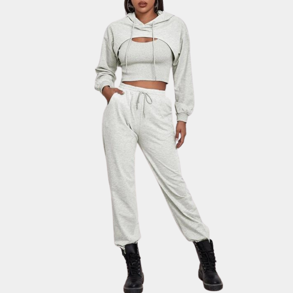 Daciana - Luxuriöses 3-teiliges Damenset für einen raffinierten Look