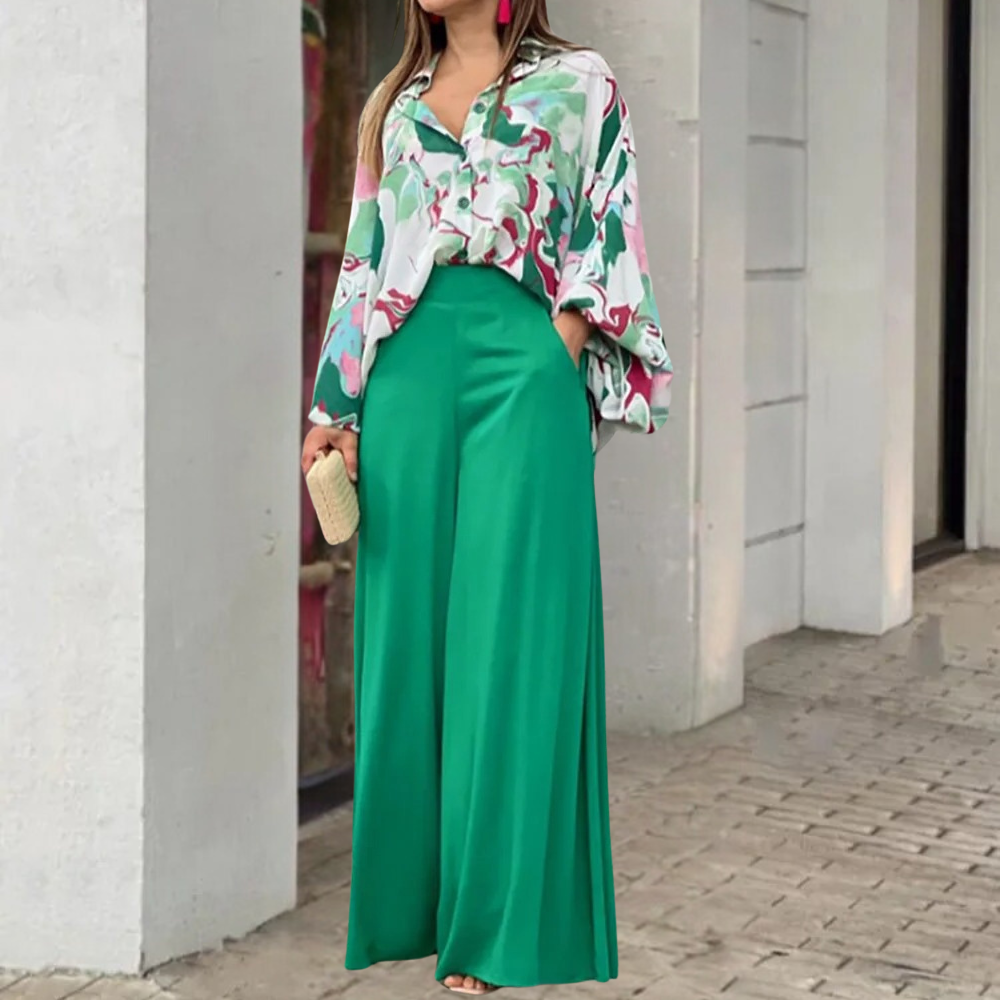 Mariuca - Elegantes, luxuriöses 2-teiliges Damenset