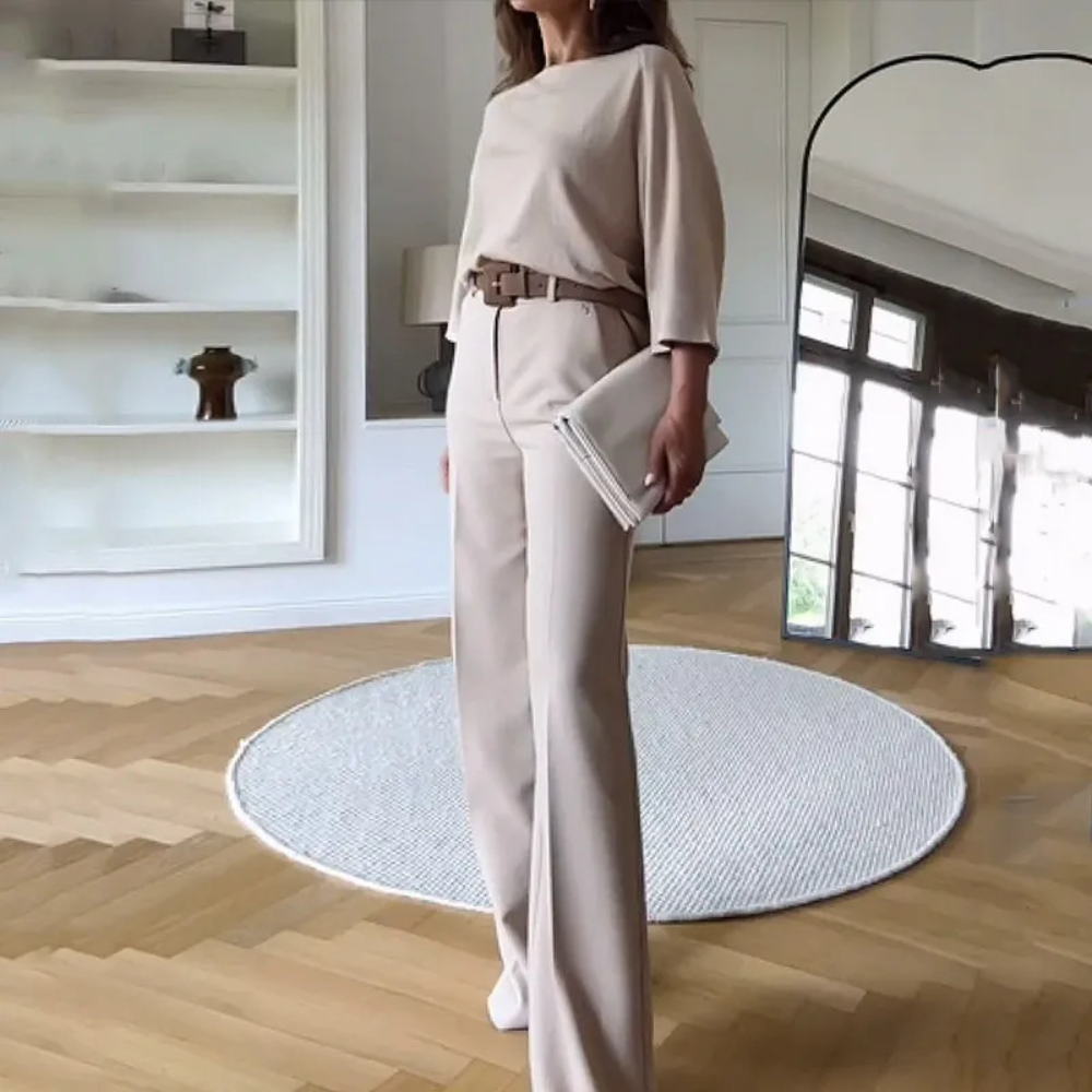 Suzanne - Stilvolles 2-teiliges Damen-Outfit für einen raffinierten Look