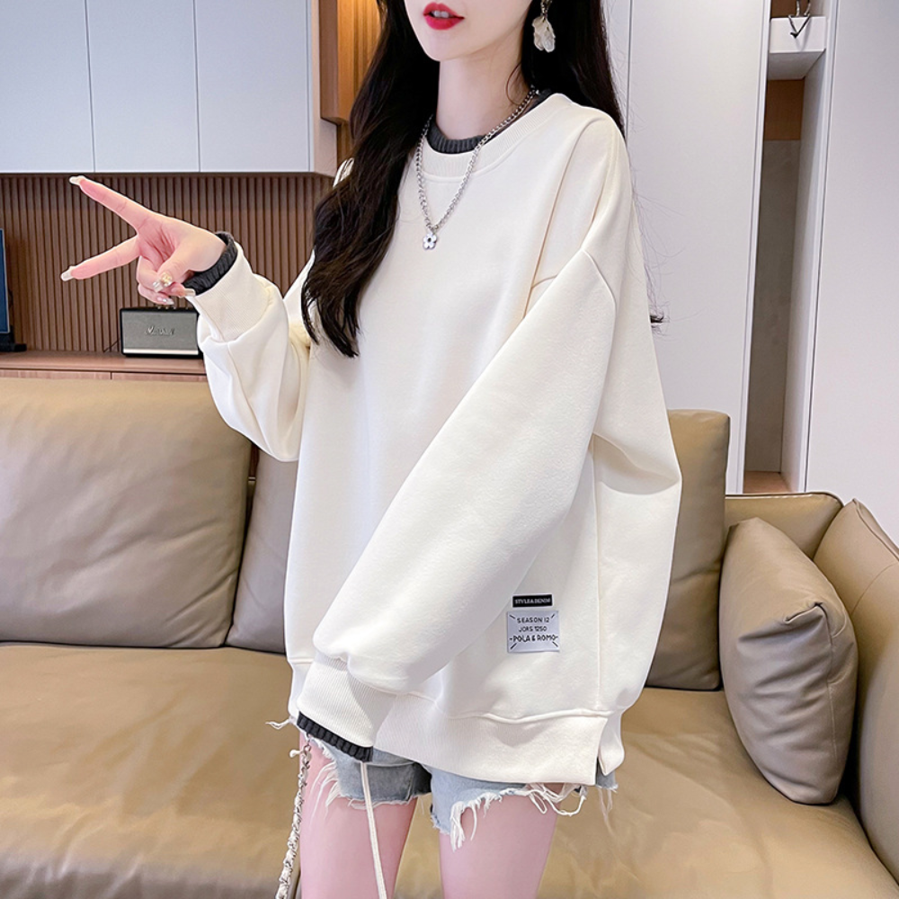 Joana - Trendiges Sweatshirt in Übergröße für Frauen