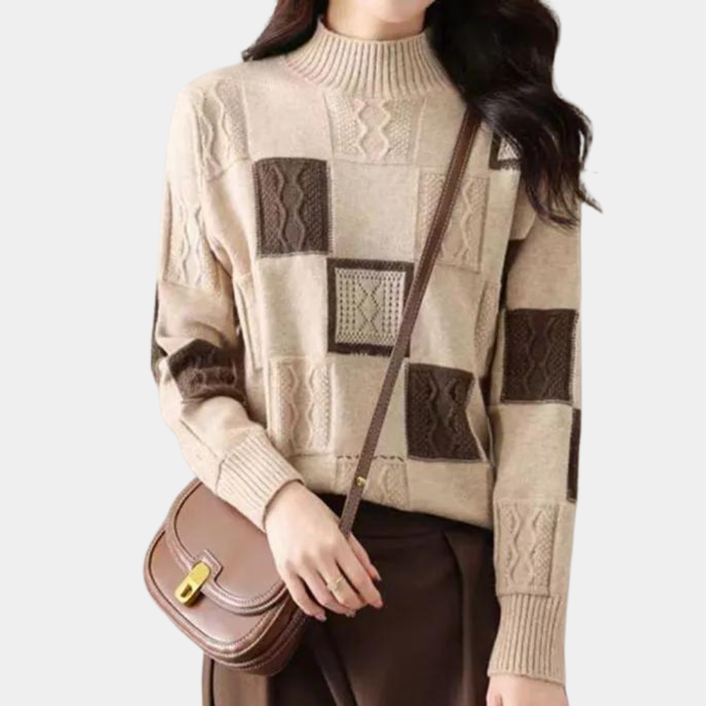 Elira - Luxuriöser gewebter Pullover für unglaublichen Komfort und Stil